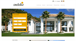 Desktop Screenshot of andaluzproperty.com